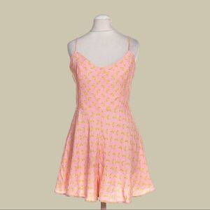 ZARA Banana Pink Romper